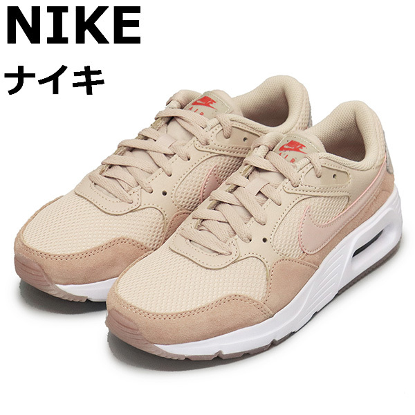 NIKE (ナイキ) CW4554 WMS AIR MAX SC エアマックス レディーススニーカー 201 フォスルストーンxローズウィスパーxホワイトxピンクオック拍卖