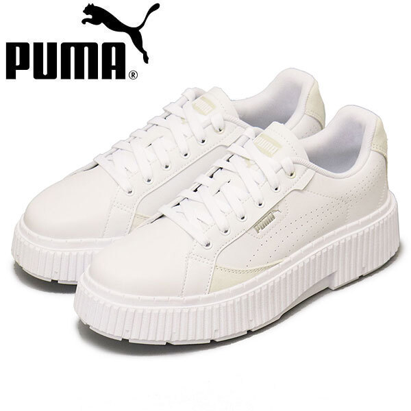 PUMA (プーマ) 388954 ディナーラ ウィメンズ レディース スニーカー 02プーマホワイトxヴェイパーグレー PM202 24.0cm拍卖