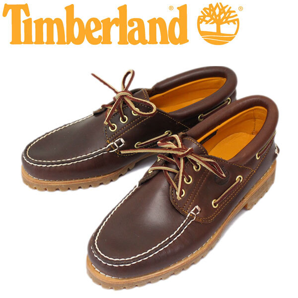Timberland (ティンバーランド) 30003 Authentics 3Eye Classic Lug スリーアイクラシックラグ ブラウン TB010 US10-約28.0cm拍卖