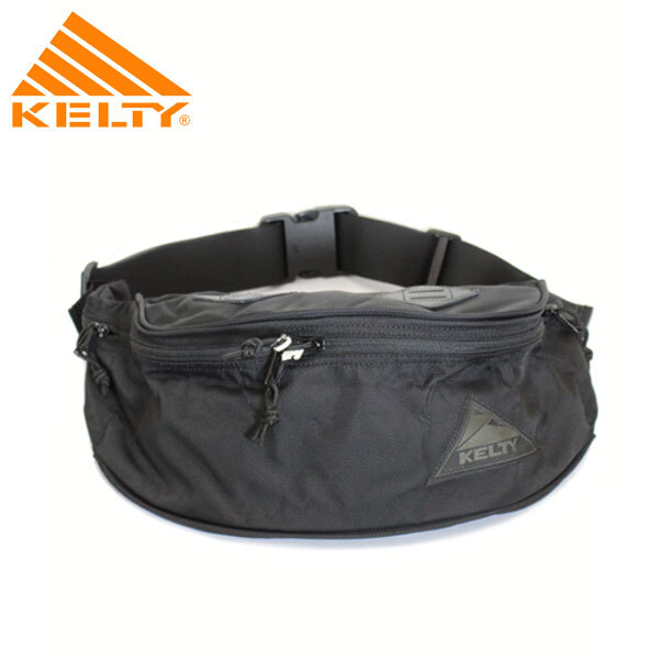 KELTY (ケルティ) URBAN MINI FANNY SHOULDER BAG (アーバン ミニ ファニーショルダーバッグ) ALL BLACK (オールブラック) KLT023拍卖