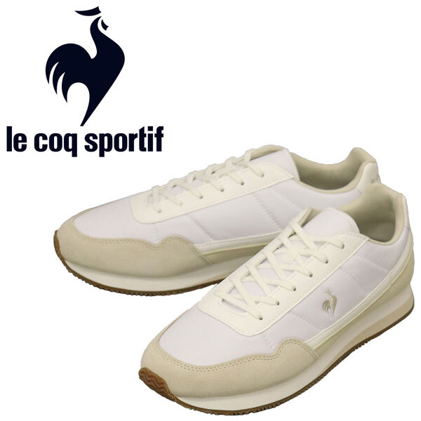 le coq sportif (ルコック スポルティフ) QL1VJC16WM CHATELET II シャトレ2 スニーカー ホワイト/ミルクベージュ LE046 約24.0cm拍卖