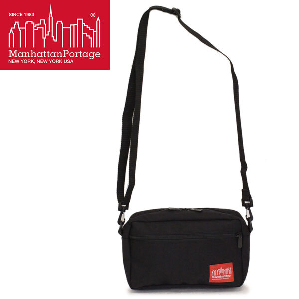 ManhattanPortage (マンハッタンポーテージ) 1404L JOGGER BAG ショルダーバッグ BLACK MP011拍卖