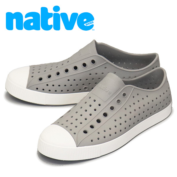 native shoes (ネイティブシューズ) 11100100 JEFFERSON ジェファーソン シューズ 1501 PIGEON GREY/SELL WHITE NV002 5-約23.0cm拍卖
