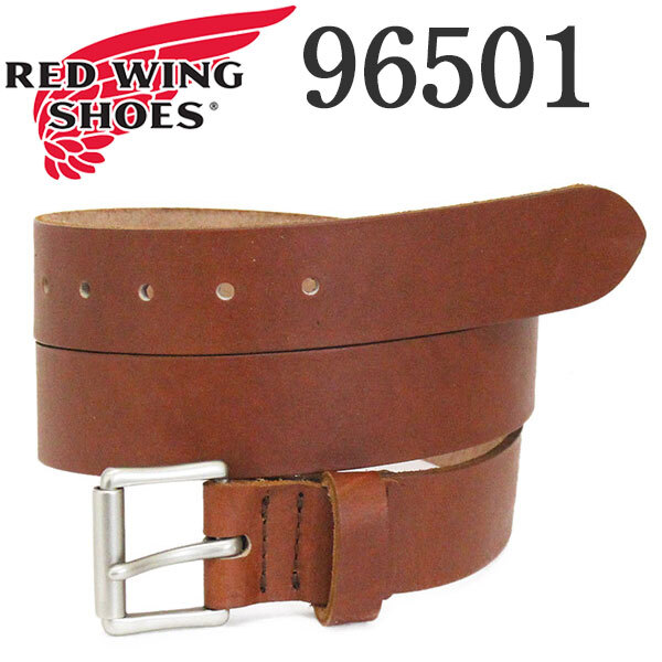 REDWING (レッドウィング) 96501 Leather Belt レザーベルト 38mm Oro Pioneer 34インチ拍卖
