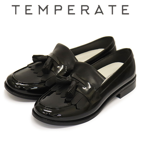 TEMPERATE (テンパレイト) VICTOR レインシューズ BLACK TMP024 41-約25.5cm拍卖