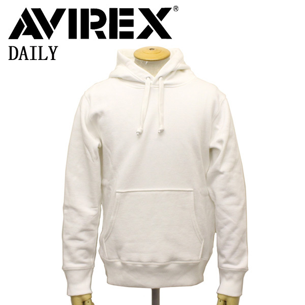 AVIREX (アヴィレックス) 6153511 DAILY L/S SWEAT PULL PARKA デイリー ロングスリーブ スウェット プル パーカー 783-5231002 全5色 02-O拍卖