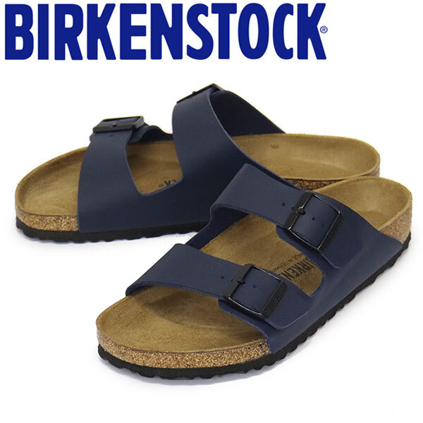 BIRKENSTOCK (ビルケンシュトック) 51751 ARIZONA BF アリゾナ ビルコフローサンダル BLUE レギュラー幅 BI232 41-約26.5cm拍卖