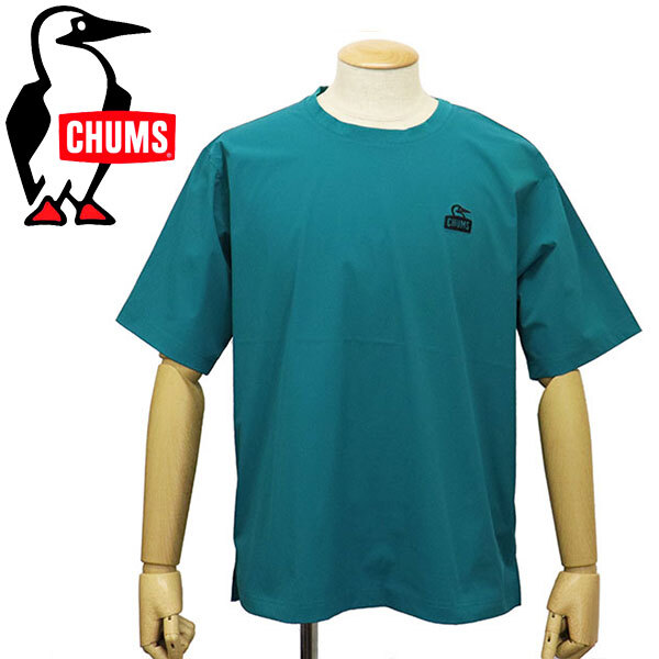 CHUMS (チャムス) CH01-2270 Airtrail Stretch T-Shirt エアトレイルストレッチ Tシャツ CMS129 T006TealLake XL拍卖