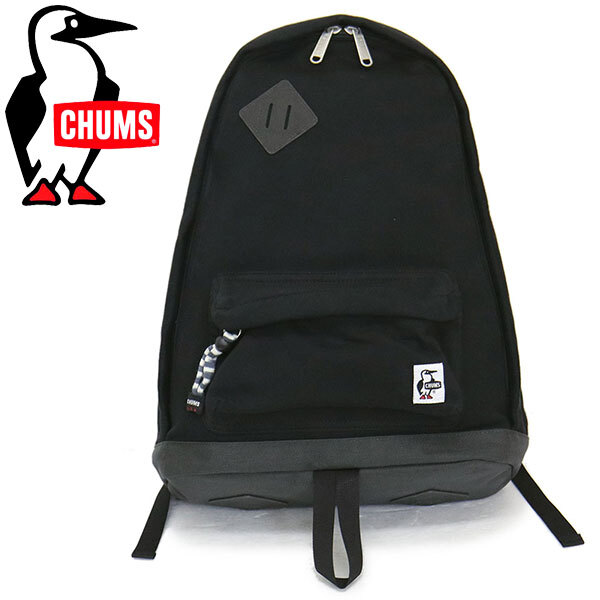 CHUMS (チャムス) CH60-3605 Classic DayPack Sweat Nylon クラシックデイパック スウェットナイロン CMS132 K018BlackxCharcoal拍卖