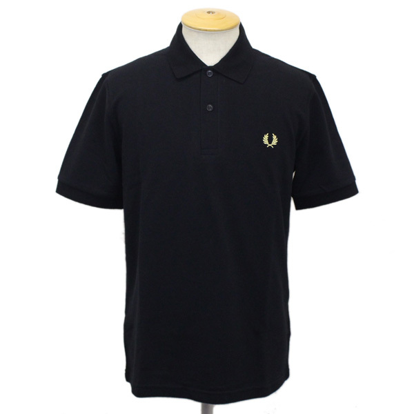 FRED PERRY (フレッドペリー) M3N THE ORIGINAL FP SHIRT (オリジナルポロシャツ) イングランド製 全3色 FP273 Black / Champagne-40拍卖