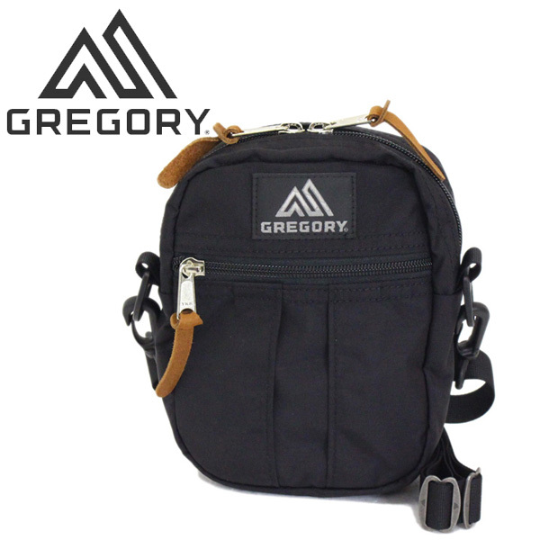 GREGORY (グレゴリー) クイックポケットM コンパクト ポーチ GY016 654591041-ブラック拍卖