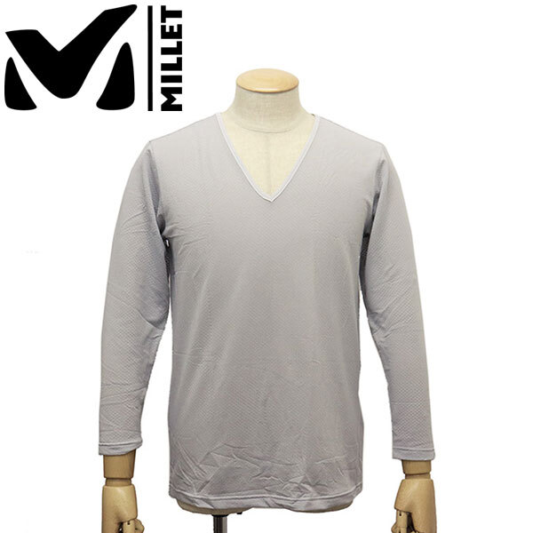 MILLET (ミレー) MIV01884 DRYNAMIC THROUGH V LS ドライナミック スルー V ロングスリーブ MI0267372SILVERM拍卖