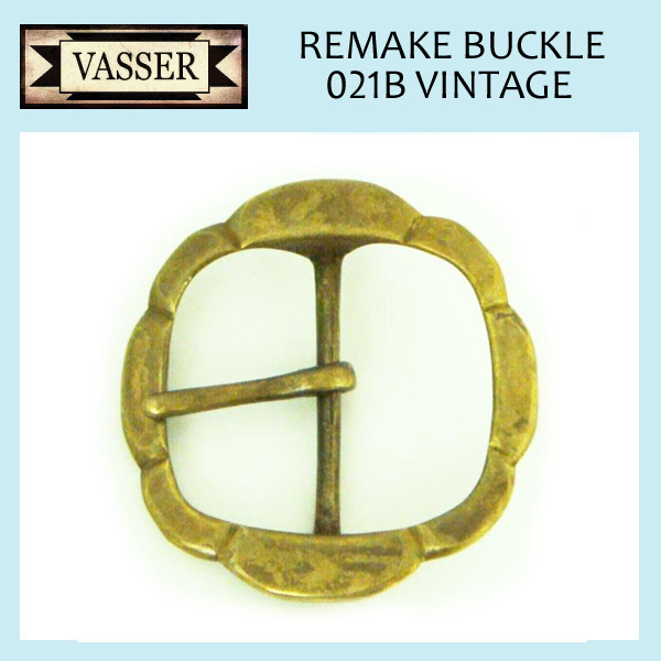 VASSER(バッサー)Buckle 021B Flower Vintage(バックル021B フラワー ビンテージ)50mm拍卖