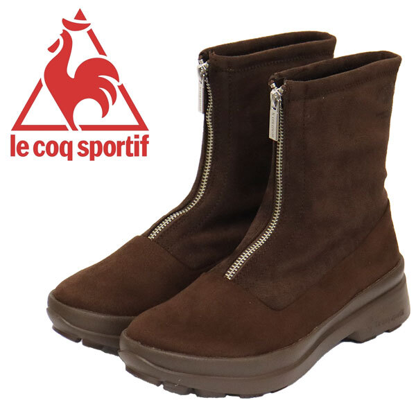 le coq sportif (ルコック スポルティフ) QL3UJD96BR ベレー IV レディース ウィンターブーツ ブラウン LE022 25.0cm拍卖