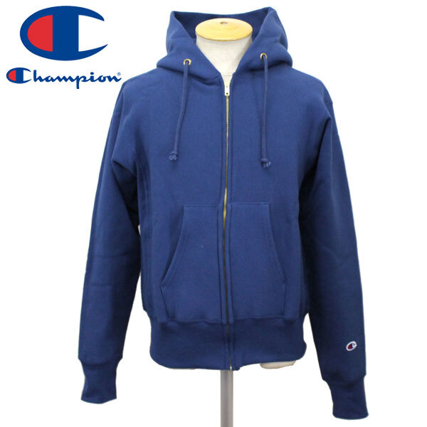 Champion (チャンピオン) C5-U102 Reverse Weave ZIP HOODED SWEAT SHIRT (リバースウィーブ ジップ フードスウェットシャツ) アメリカ製拍卖