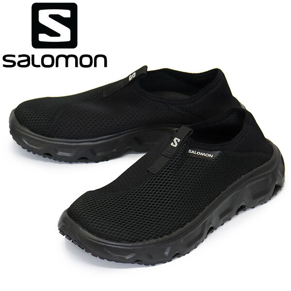 Salomon (サロモン) L47111500 REELAX MOC 6.0 リラックスモック 6.0 リカバリーシューズ Black x Black x Alloy SL021 27.5cm拍卖