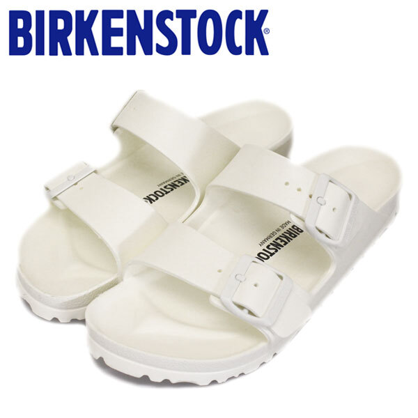 BIRKENSTOCK (ビルケンシュトック) ARIZONA (アリゾナ) サンダル EVA WHITE (ホワイト) ナロー (幅狭) BI048-38-約24.5cm拍卖