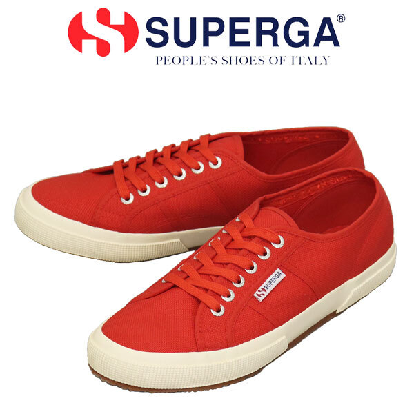 SUPERGA (スペルガ) 2750-COTU CLASSIC キャンバススニーカー 975 RED SPG040 39-約24.5cm-25.0cm拍卖