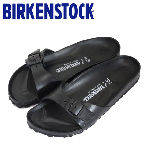 BIRKENSTOCK (ビルケンシュトック) MADRID (マドリッド) レディース サンダル EVA BLACK (ブラック) BI025-39-約25.0cm拍卖