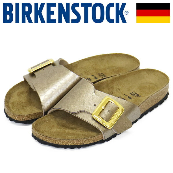 BIRKENSTOCK (ビルケンシュトック) 1029416 CATALINA CUSHION BUCKLE カタリーナ クッションバックル ビルコフローサンダル GRACEFUL TAUPE拍卖