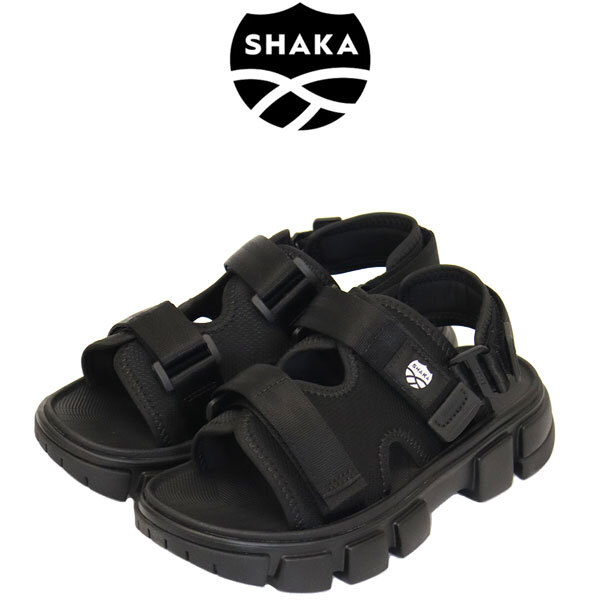 SHAKA (シャカ) SK-185V2 CHILL OUT チルアウト SF ストラップ スポーツサンダル BLACK SK014 US5-約23.0cm拍卖