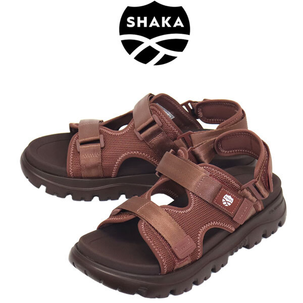 SHAKA (シャカ) SK-239 CHILL OUT EX スポーツ サンダル BORDEAUX SK003 US10-約28.0cm拍卖