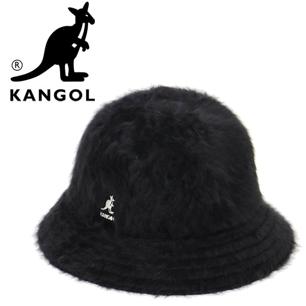 KANGOL (カンゴール) 128169202 Furgora Casual ファーゴラ カジュアル ハット KGL031 01BLACK L拍卖