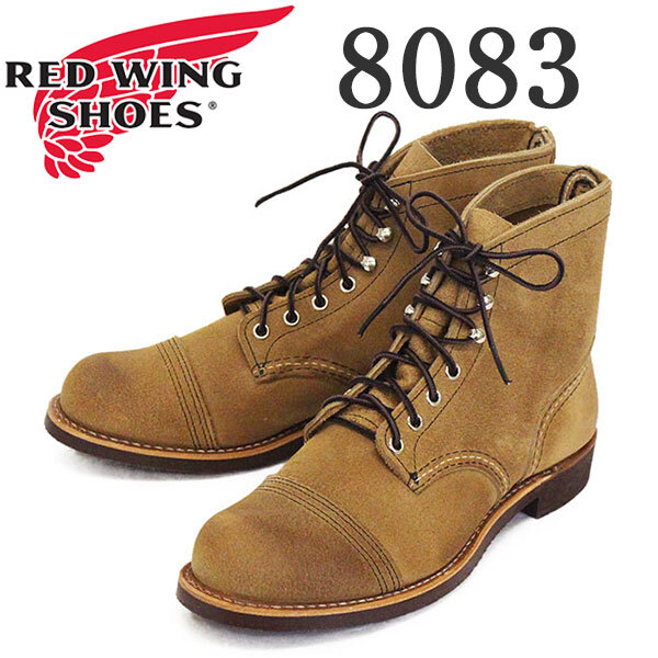 REDWING (レッドウィング) 8083 Iron Ranger アイアンレンジャー ホーソーンミュールスキナーラフアウト US7D-約25cm拍卖