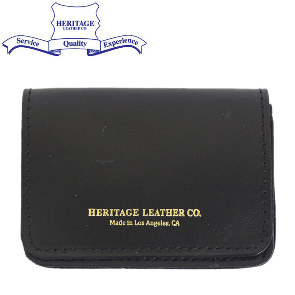 HERITAGE LEATHER CO.(ヘリテージレザー) NO.8394 Pocket Wallet ポケットウォレット 全4色 HL214 Black拍卖