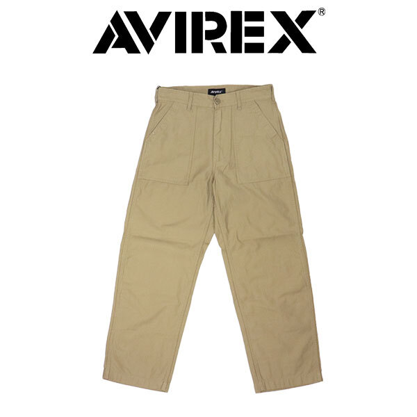 AVIREX (アヴィレックス) 783-3910005 BASIC BAKER PANTS ベーシック ベイカーパンツ 180KHAKI XL拍卖