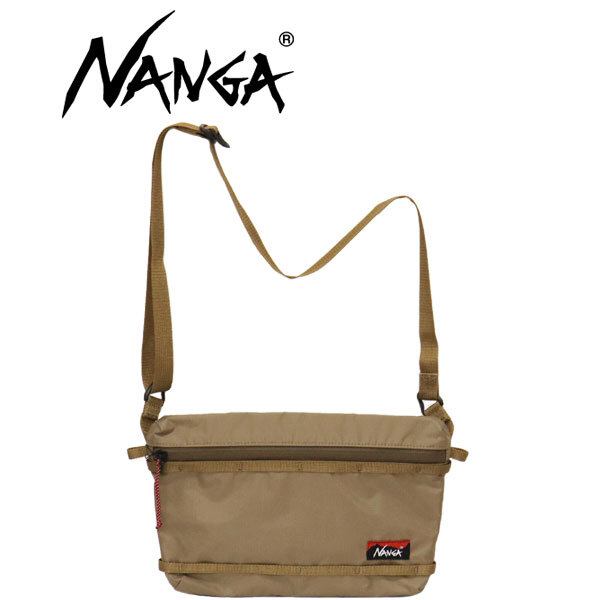 NANGA (ナンガ) NA2253-3A507 AURORA SACOCHE オーロラ サコッシュ ショルダーバッグ COYOTE 日本製 N006拍卖