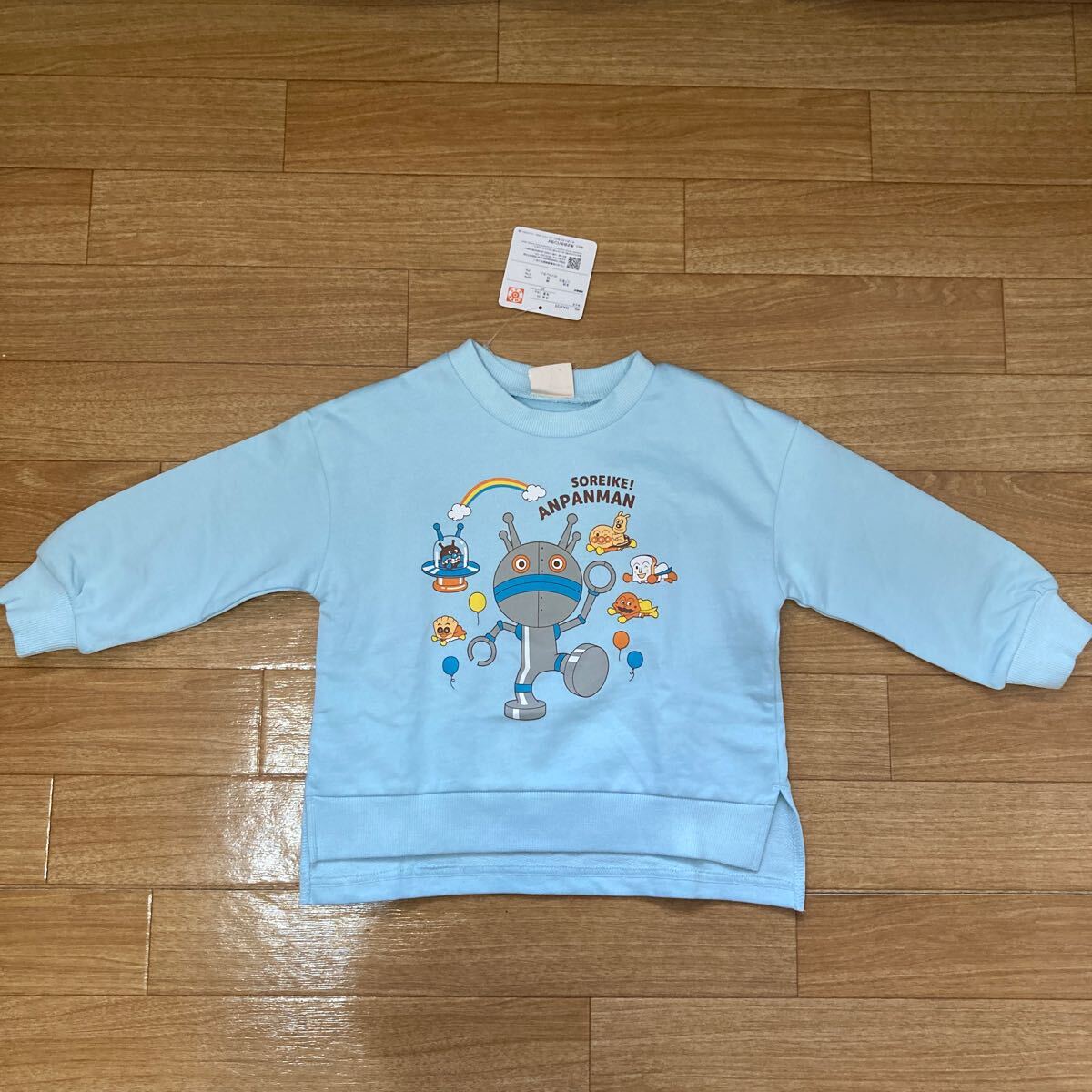 CC☆アンパンマン☆95サイズ☆トレーナー☆未使用☆拍卖