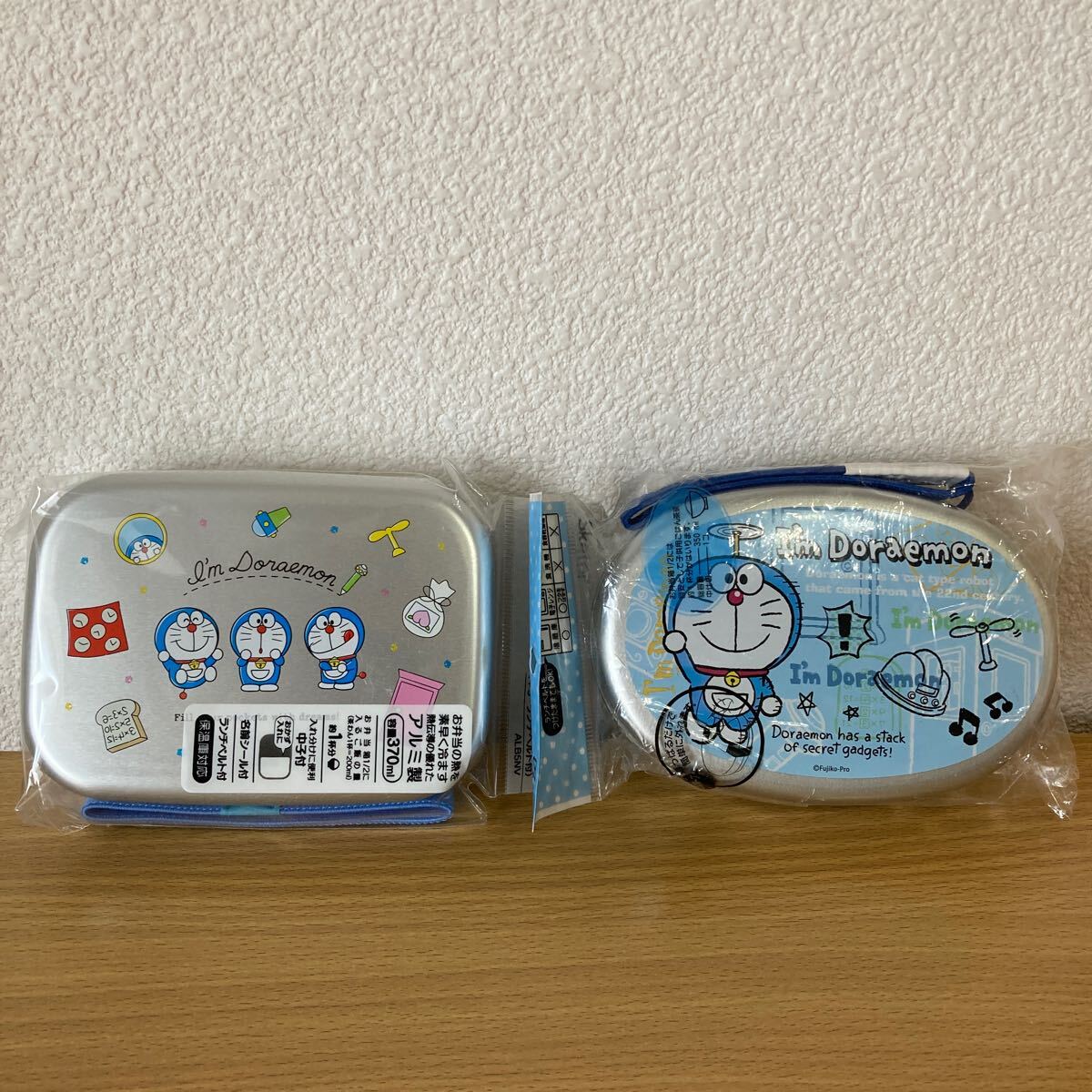 G☆ドラえもん☆アルミ弁当☆2種類セット☆未使用☆370ml☆350ml☆お弁当箱☆ 幼稚園拍卖