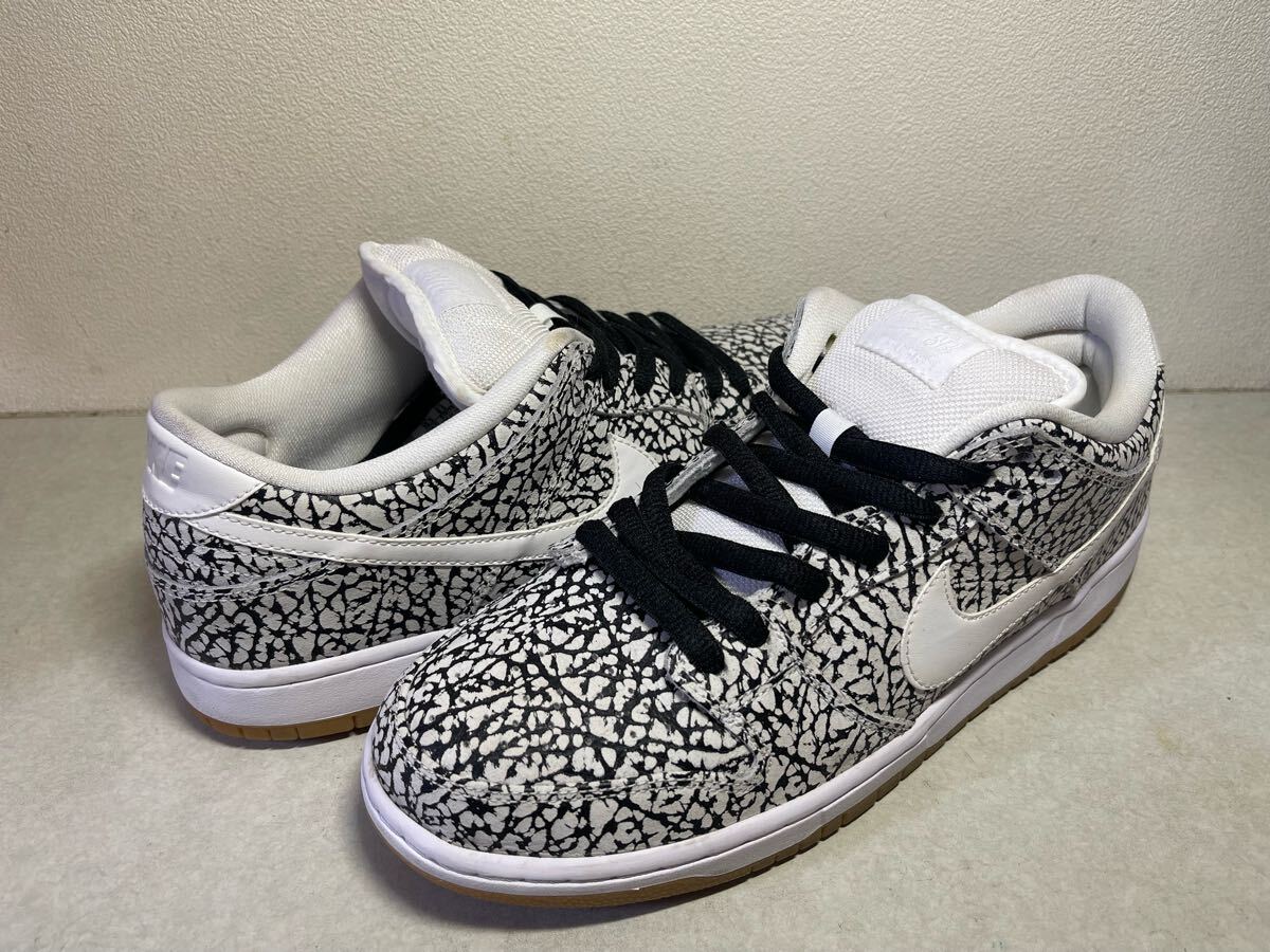 NIKE SB DUNK LOW PRO ダンク ROAD エレファント柄 US10.5 USED 313170-110拍卖