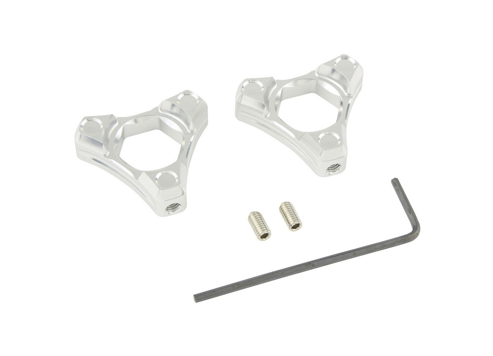 SHIFTUP製シフトロードアジャスター用用プリロードノブ(シルバー)_シフトアップ拍卖