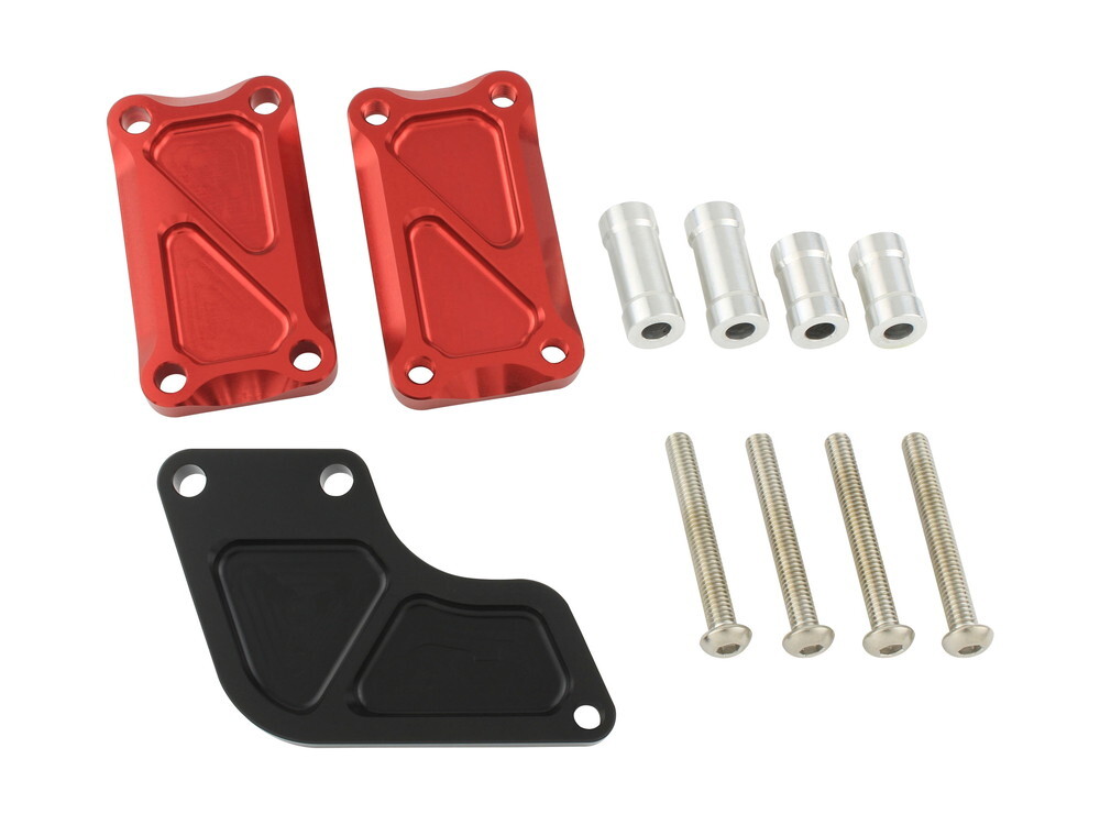 XR100モタード用リアスプロケットガード(レッド)_シフトアップ拍卖