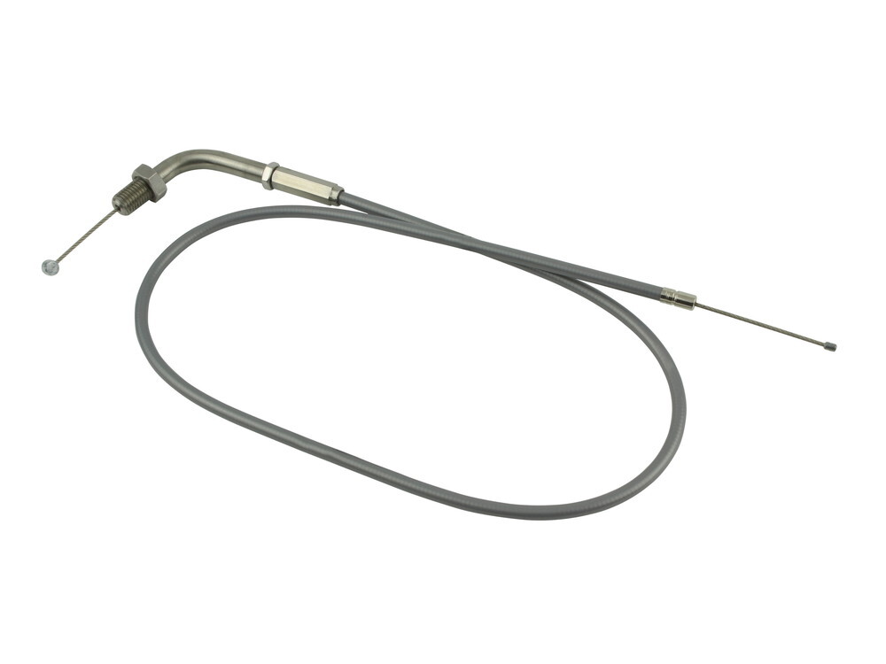 モンキー/ゴリラ(12V/Z50J-2000001~)用クラシックスロットルケーブル 90mmロング(グレー)_シフトアップ拍卖