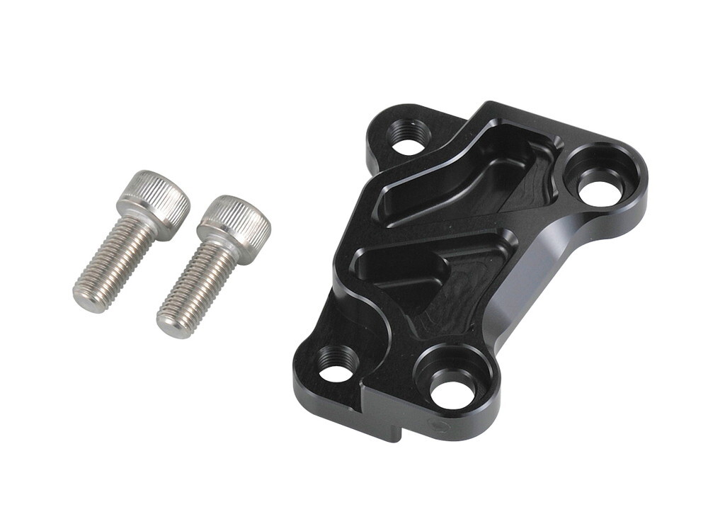 シグナスX-SR(2019/B8S1)用キャリパーサポート For ノーマルキャリパー + 260mmディスクローター(ブラック)_シフトアップ拍卖