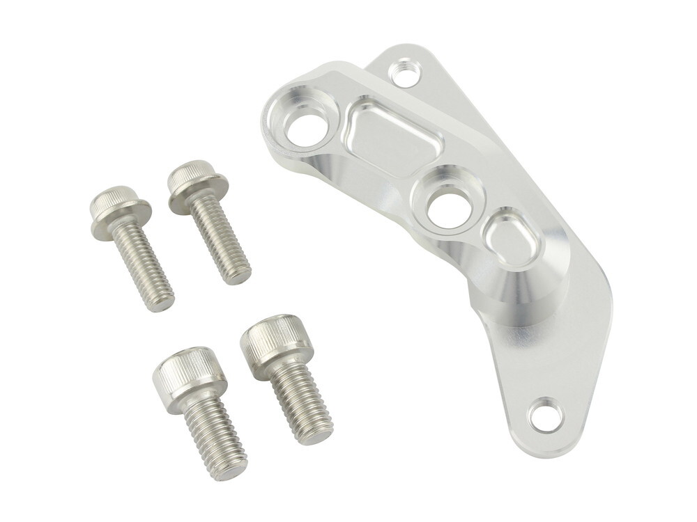 XR50モタード用フロントキャリパーサポート(シルバー)_シフトアップ拍卖