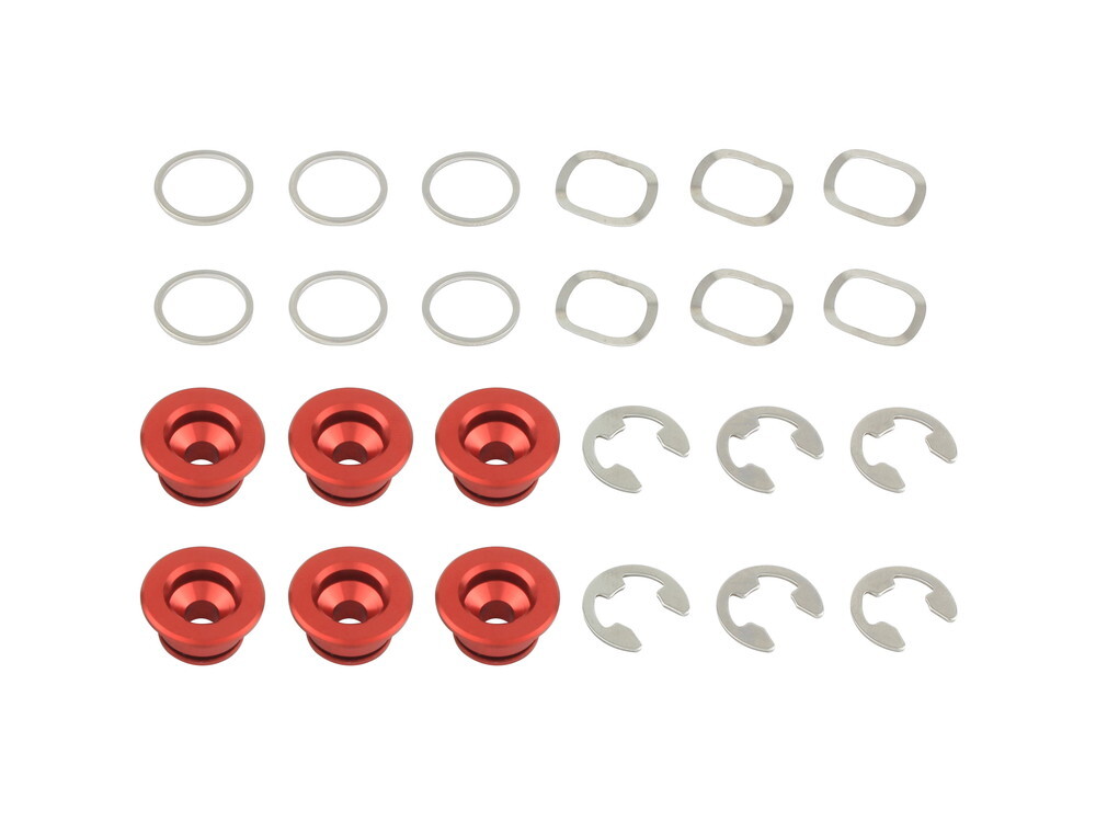 汎用補修パーツ:フローティングピンセット 160mmディスク用(レッド)_シフトアップ拍卖