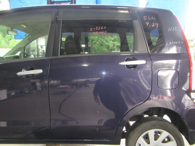 【個人宅配送不可】ダイハツ ムーヴ LA100S H25年式 ■左リアドア【カラー/B70】中古 ★213220拍卖