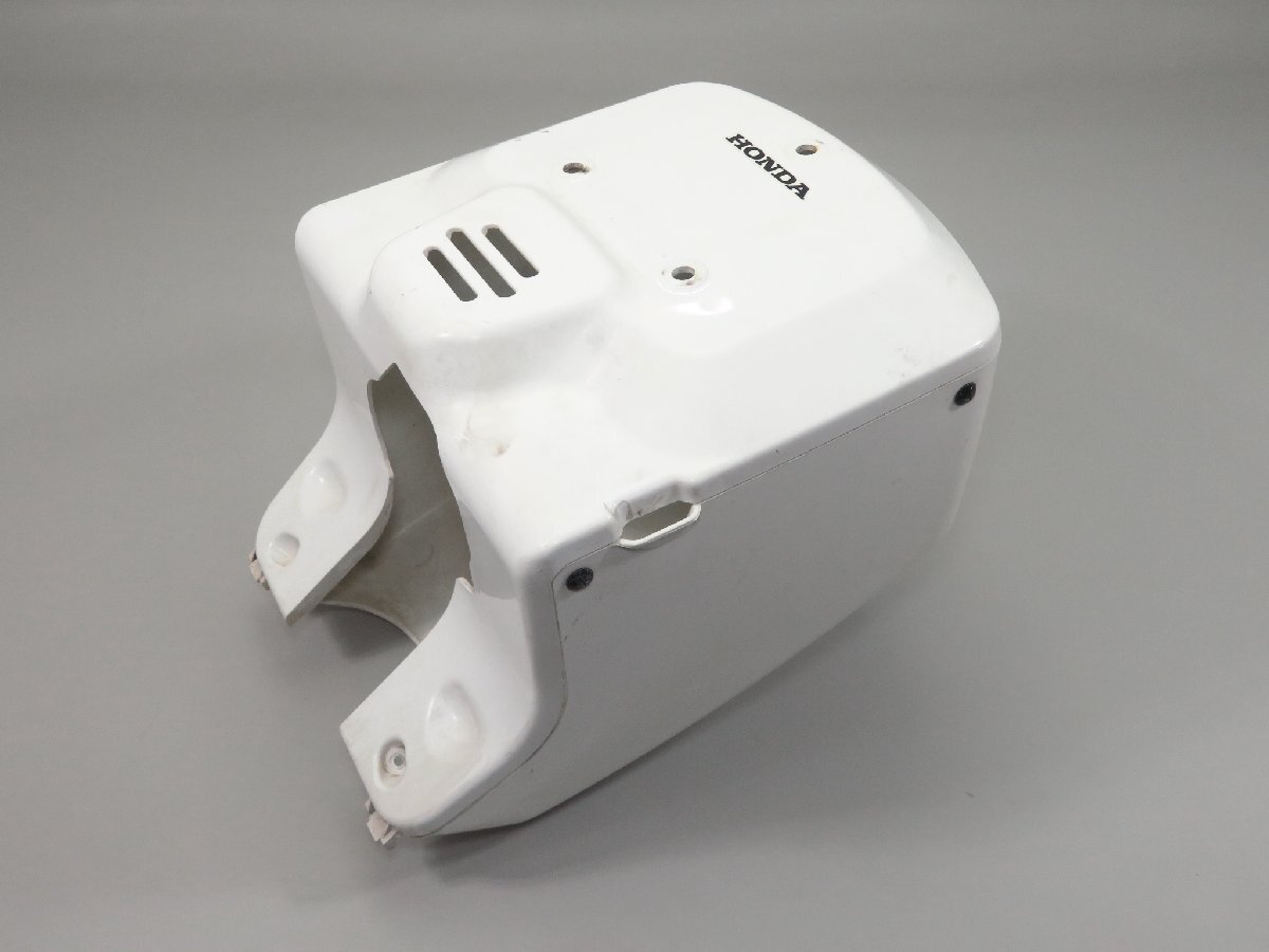 )ZOOMER/ズーマー/AF58 FI 純正 外装 フロントカバー/フロントカウル/ボディ 白/ホワイト 検 ノーマル カスタム 4 AF54 AF55 AF57 セット拍卖