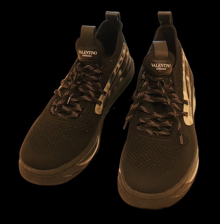 VALENTINO ヴァレンティノ 新品メンズスニーカー44 29 伊製 111100円サンプル拍卖