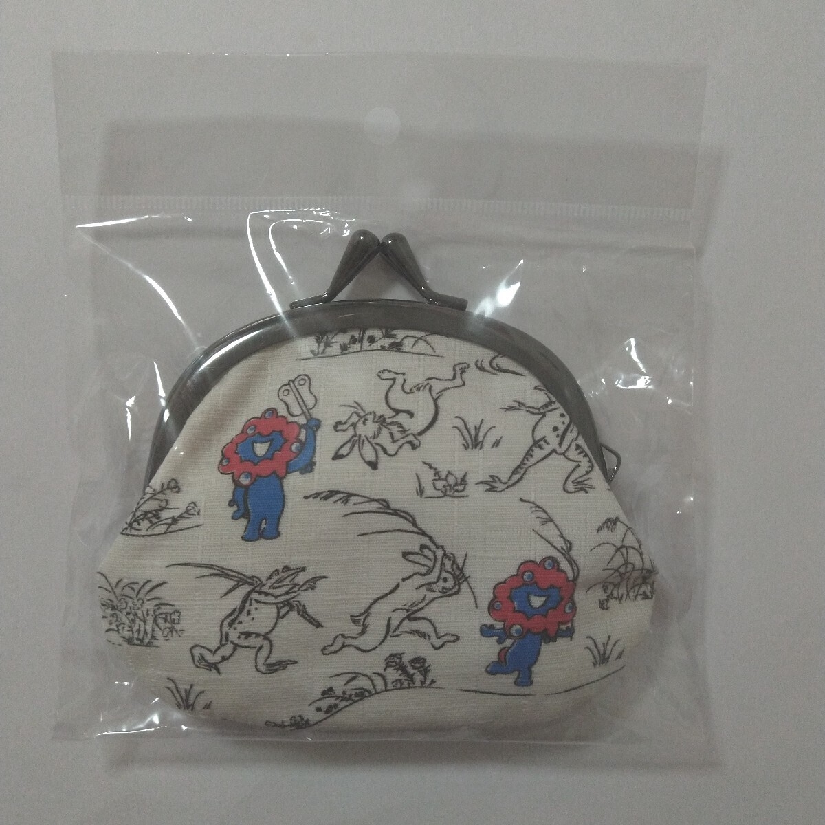 ☆EXPO2025 大阪・関西万博 ミャクミャク 鳥獣戯画 コラボ がまぐち 日本製 財布 小銭入れ コインケース うさぎ 公式ライセンス 送料無料☆拍卖