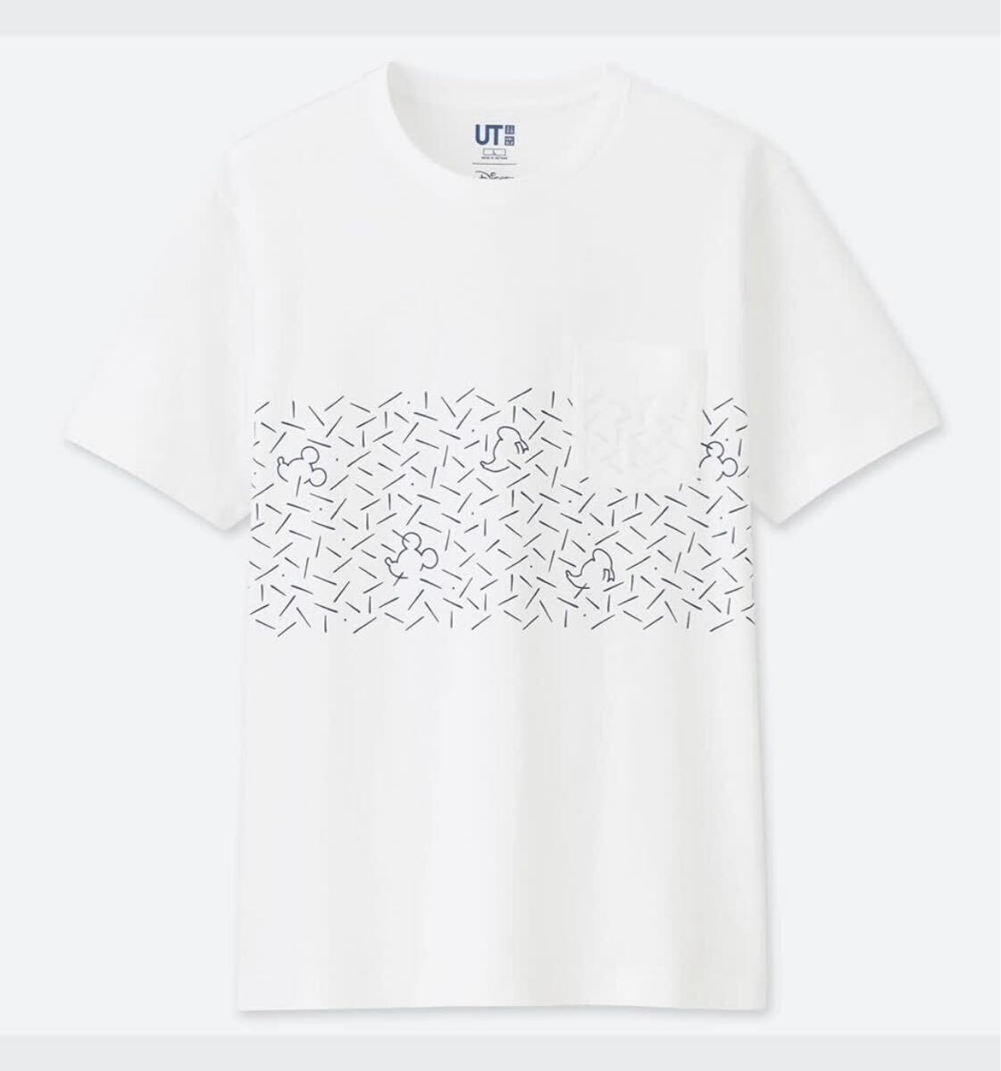 XLサイズ『ユニクロ』ミッキー ブルー UT(グラフィックTシャツ・半袖)拍卖