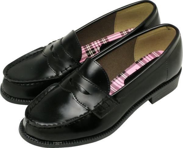 即決 23.0 Romantica A49 黒 婦人 レディース ジュニア ローファー 通学 学生 靴 発表会 冠婚葬祭 フォーマルシューズ 入学 卒業 式拍卖