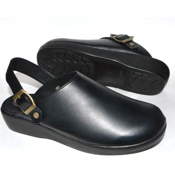 即決 LL ピエールタラモン 24040 黒 日本製 2WAY 紳士 メンズ オフィス 事務所 モード 履き サンダル 前かぶり つま先カバー つっかけ拍卖