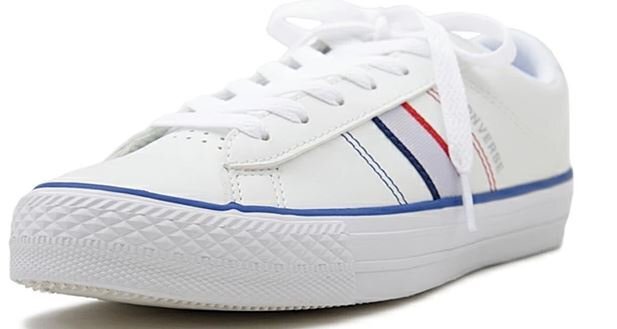 濡れに強い耐水素 25.5cm コンバース CONVERSE ネクスター 120 TP OX ホワイト/トリコロール (N) スニーカー 紳士 メンズ ローカット拍卖