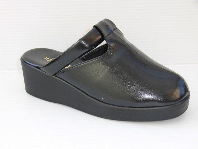 即決 TOKUEI T31 黒 S 徳映 Tokuei 前かぶり つま先カバー 日本製 厚底 婦人 レディース サンダル 事務所 オフィス 防寒 モード 履き拍卖