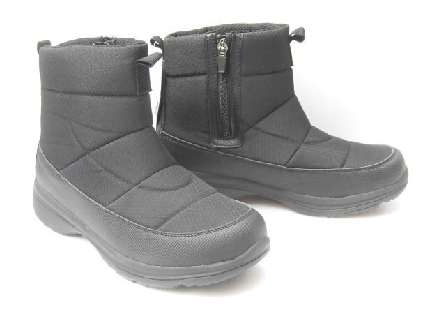 即決 25.5cm TRYGEAR TRG002 黒 蒸れない 透湿 防水 防寒 防滑 軽量 幅広 4E 紳士 メンズ スノー シューズ ショート ウインター ブーツ拍卖